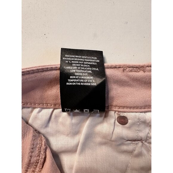 Buffalo David Bitton Jeans 6/28 Pink Avalon Ankle Skinny Leg Soft Stretch NWOT - Picture 5 of 5